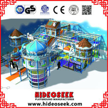 Frozen Snow Theme Naughty Castle Kids Indoor Playground Equipment